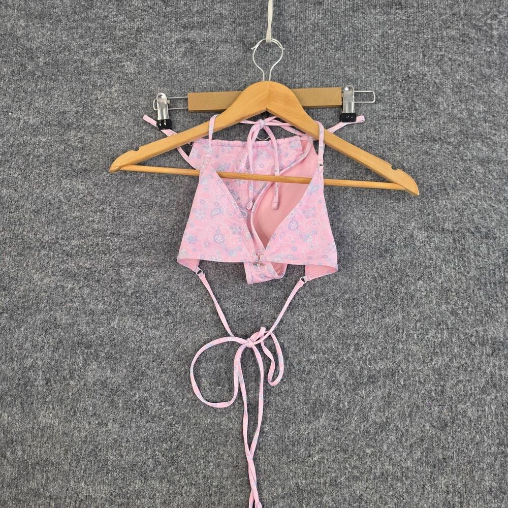 Frankies Bikinis x Victorias Secret Bikini Set Medium Yara Pink Paisley Beach
